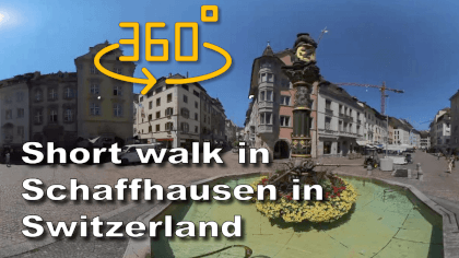 SHort walk in Shaffhausen Schweiz