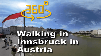 Walking in Insbruck Austria VR Video Walking in Insbruck Austria VR
