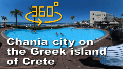Chania is a city on the Greek island of Crete,