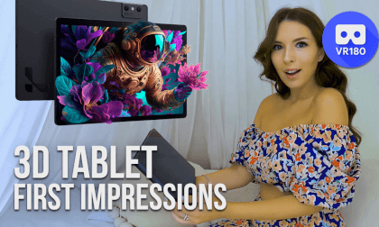 Models watch 3D without VR Glasses. First impressions of Lume Pad 2 3D tablet. 8K Models watch 3D without VR Glasses. First impressions of Lume Pad 2 3D tablet. 8K