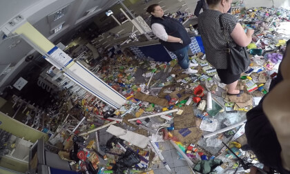 Randale waehrend G20-Gipfel in Hamburg Randale waehrend G20-Gipfel in Hamburg