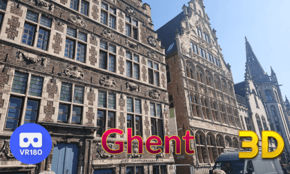 (Short) Visit of Ghent in Belgium in VR180