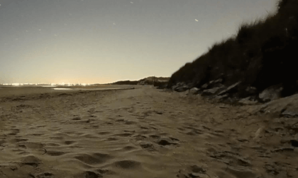 Night sky from beach VR Video Night sky from beach VR