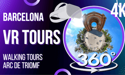 Walking Tour Arc de Triomf Barcelona VR Video Walking Tour Arc de Triomf Barcelona VR
