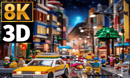 LEGO Cities in 3D! (AI-generated 8K 3D) VR Video LEGO Cities in 3D! (AI-generated 8K 3D) VR