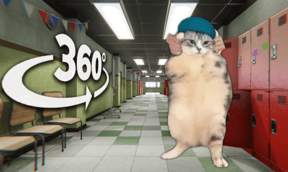360° Cat Dances To Girlfriend In YOUR School | 4K VR 360 Video VR Video 360° Cat Dances To Girlfriend In YOUR School | 4K VR 360 Video VR