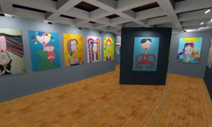 360 Art gallery VR Video 360 Art gallery VR