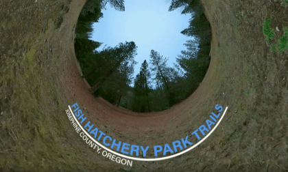 VR 360° Invisible drone - Fish Hatchery Park trails VR 360° Invisible drone - Fish Hatchery Park trails
