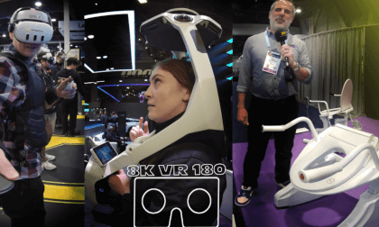 8K VR 180 Flying Car, Toilet, Haptic Suit and More 8K VR 180 Flying Car, Toilet, Haptic Suit and More
