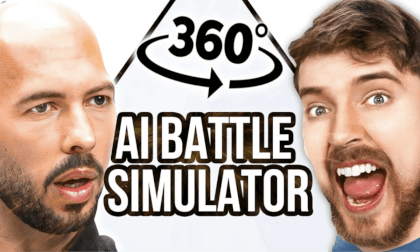 Andrew Tate VS MrBeast - 360° Video VR Video Andrew Tate VS MrBeast - 360° Video VR