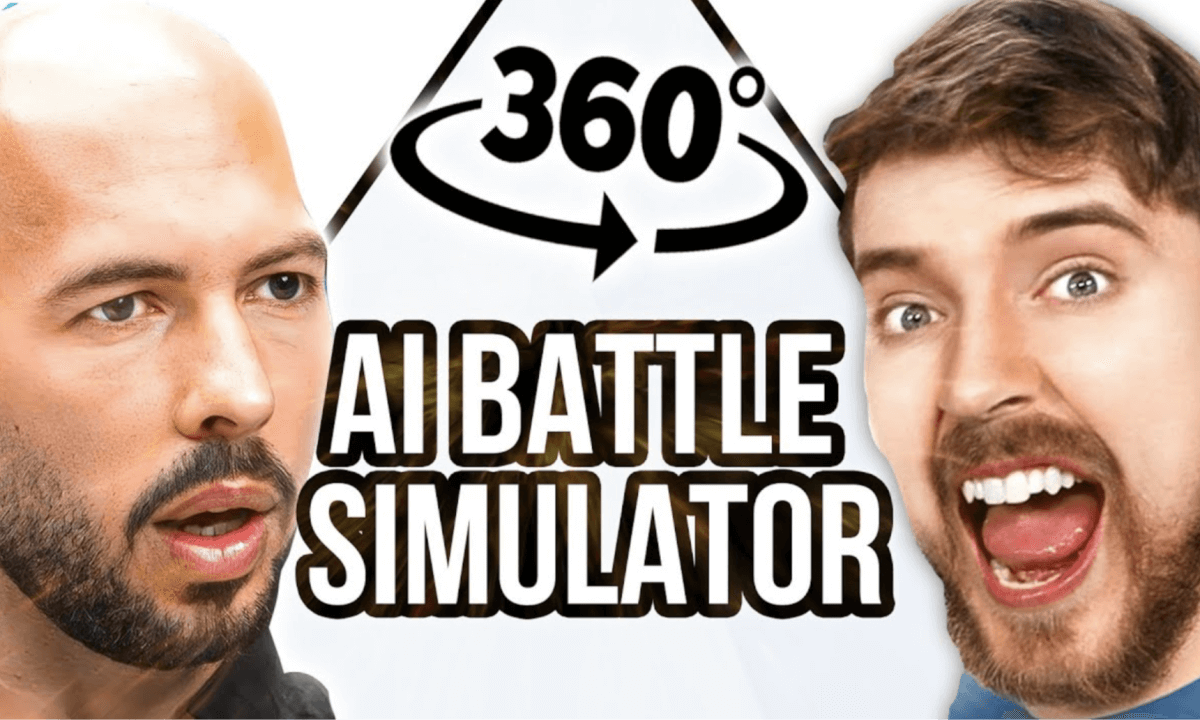 Andrew Tate VS MrBeast - 360° Video