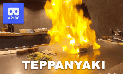 Teppanyaki at Kyobashi Tokyo (VR180) VR Video Teppanyaki at Kyobashi Tokyo (VR180) VR