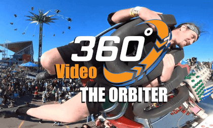 The Orbiter - Trippy Amusement Park Ride 360° virtual reality video 4K The Orbiter - Trippy Amusement Park Ride 360° virtual reality video 4K