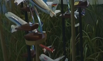 Airplane Model shot on QooCam EGO Airplane Model shot on QooCam EGO