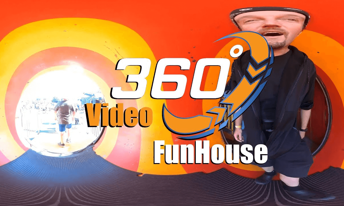 Fun House Video Virtual Reality 360° funhouse video - Canadian National Exhibition VR
