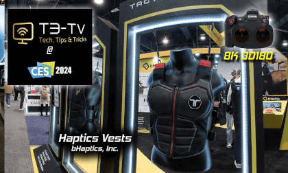 CES 2024 - bHaptics Vests (8K 3D VR180) VR Video CES 2024 - bHaptics Vests (8K 3D VR180) VR