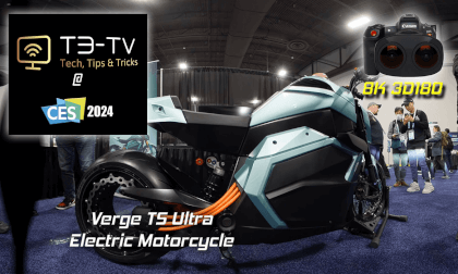 CES 2024 - Verge E-Motorcycle (8K 3D VR180) VR Video CES 2024 - Verge E-Motorcycle (8K 3D VR180) VR
