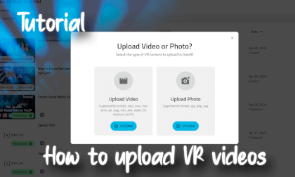 Tutorial: How to Upload on DeoVR: Quick Guide Tutorial: How to Upload on DeoVR: Quick Guide