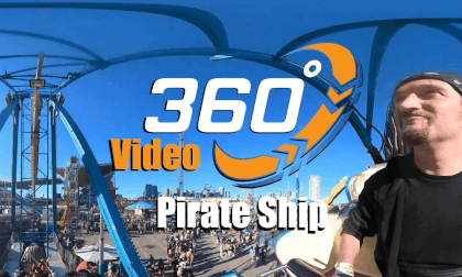 The Pirate Ship Ride at the CNE - Immersive 360° Virtual Reality Video The Pirate Ship Ride at the CNE - Immersive 360° Virtual Reality Video