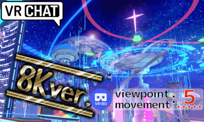 Vket2023 Winter  - CONNECT - (VRChat / VR180 / 8K Ver.) VR Video Vket2023 Winter  - CONNECT - (VRChat / VR180 / 8K Ver.) VR