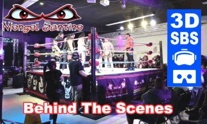 Pro Wrestling in SoCal (Behind The Scenes) - 3D SBS VR Video Pro Wrestling in SoCal (Behind The Scenes) - 3D SBS VR
