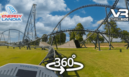 360° HYPERION onride POV - The ultimate adrenaline rush - Epic Roller Coasters Energylandia VR Video 360° HYPERION onride POV - The ultimate adrenaline rush - Epic Roller Coasters Energylandia VR