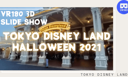Slide show of Halloween events at Tokyo Disneyland in 2021