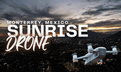 Aerial Sunrise Over Monterrey, Mexico VR Video Aerial Sunrise Over Monterrey, Mexico VR