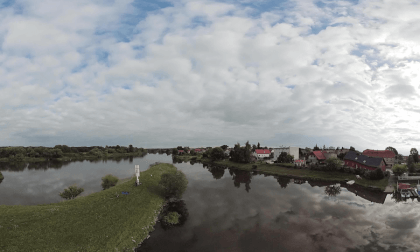 Views shot on Drone with QooCam 3 VR Video Views shot on Drone with QooCam 3 VR