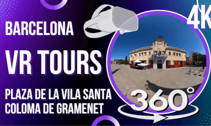 Walking Tours - Plaza de la Vila Santa Coloma de Gramenet VR Video Walking Tours - Plaza de la Vila Santa Coloma de Gramenet VR