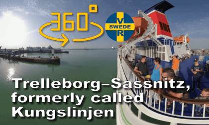 Trelleborg–Sassnitz, formerly called Kungslinjen VR Video Trelleborg–Sassnitz, formerly called Kungslinjen VR