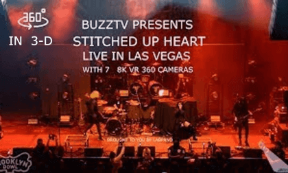 stitched up heart vr360 IN 3-D TB LIVE IN LAS VEGAS