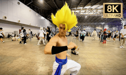 dragon ball goku cosplay VR Video dragon ball goku cosplay VR