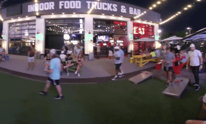 Cornhole Bags game at The Grateful Shed - Wisconsin Dells VR Video Cornhole Bags game at The Grateful Shed - Wisconsin Dells VR