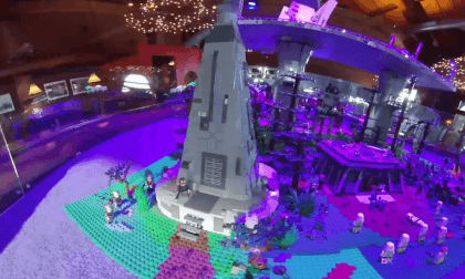 Star Wars Lego display at Buffalo Phills restaurant Wisconsin Dells WI VR Video Star Wars Lego display at Buffalo Phills restaurant Wisconsin Dells WI VR