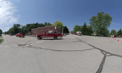 Filmore WI 100th anniversary parade VR Video Filmore WI 100th anniversary parade VR