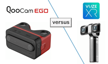 QooCam EGO vs. Vuze XR 3D VR Camera Review QooCam EGO vs. Vuze XR 3D VR Camera Review