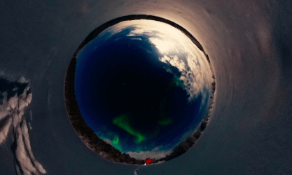 Northern Lights in Teriberka, Russian North