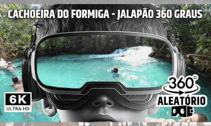 Cachoeira do Formiga no Jalapão em 360VR: A Cachoeira mais bonita do Brasil VR Video Cachoeira do Formiga no Jalapão em 360VR: A Cachoeira mais bonita do Brasil VR