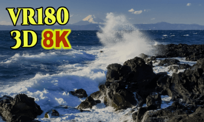 Winter coastal scenery in Izu-Ohshima-island,Tokyo,Japan