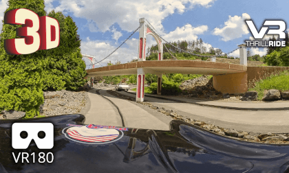 Experience Rocky Mountain Rally in 3D - Fort Fun Abenteuerland VR Thrillride onride POV VR180 VR Video Experience Rocky Mountain Rally in 3D - Fort Fun Abenteuerland VR Thrillride onride POV VR180 VR