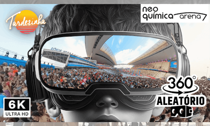 Tardezinha Thiaguinho em São Paulo Arena Corinthians Vídeo 360° VR