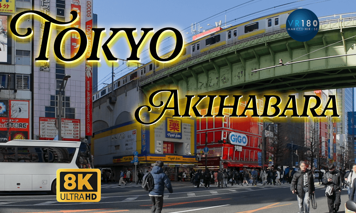 Tokyo Akihabara 秋葉原 VR180 Timelapse -Travel Japan-
