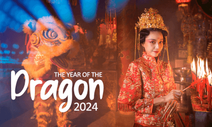 Celebrating Year of the Dragon 2024 in Las Vegas VR Video Celebrating Year of the Dragon 2024 in Las Vegas VR