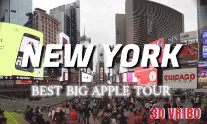 NEW YORK - The Big Apple Tour 3D180 NEW YORK - The Big Apple Tour 3D180