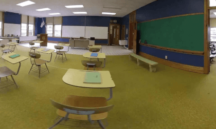 Haunted School house Glenbeulah Wisconsin Open House Tour VR Video Haunted School house Glenbeulah Wisconsin Open House Tour VR