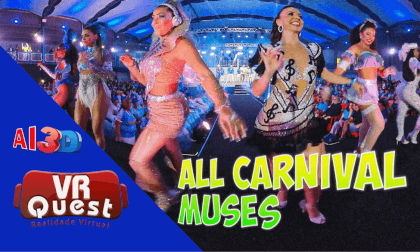 3D - All Carnival Muses of Aguia de Ouro VR Video 3D - All Carnival Muses of Aguia de Ouro VR