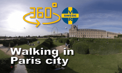 Walking in Paris-2 VR Video Walking in Paris-2 VR
