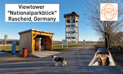 Evening dogwalk around viewtower "Nationalparkblick" Rascheid, Hunsrück, Germany VR Video Evening dogwalk around viewtower "Nationalparkblick" Rascheid, Hunsrück, Germany VR