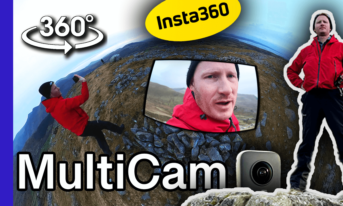 Mountain View using 360° & 2D video (Insta360 X2 & iPhone 13) 4K